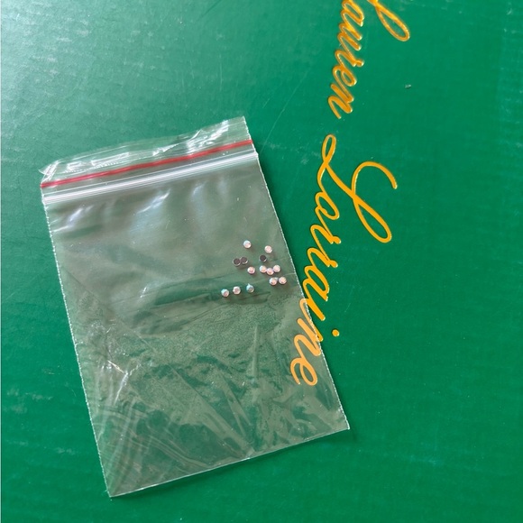 Lauren Lorraine Silver Glitter Rhinestone Ankle Boots! - Picture 9 of 9